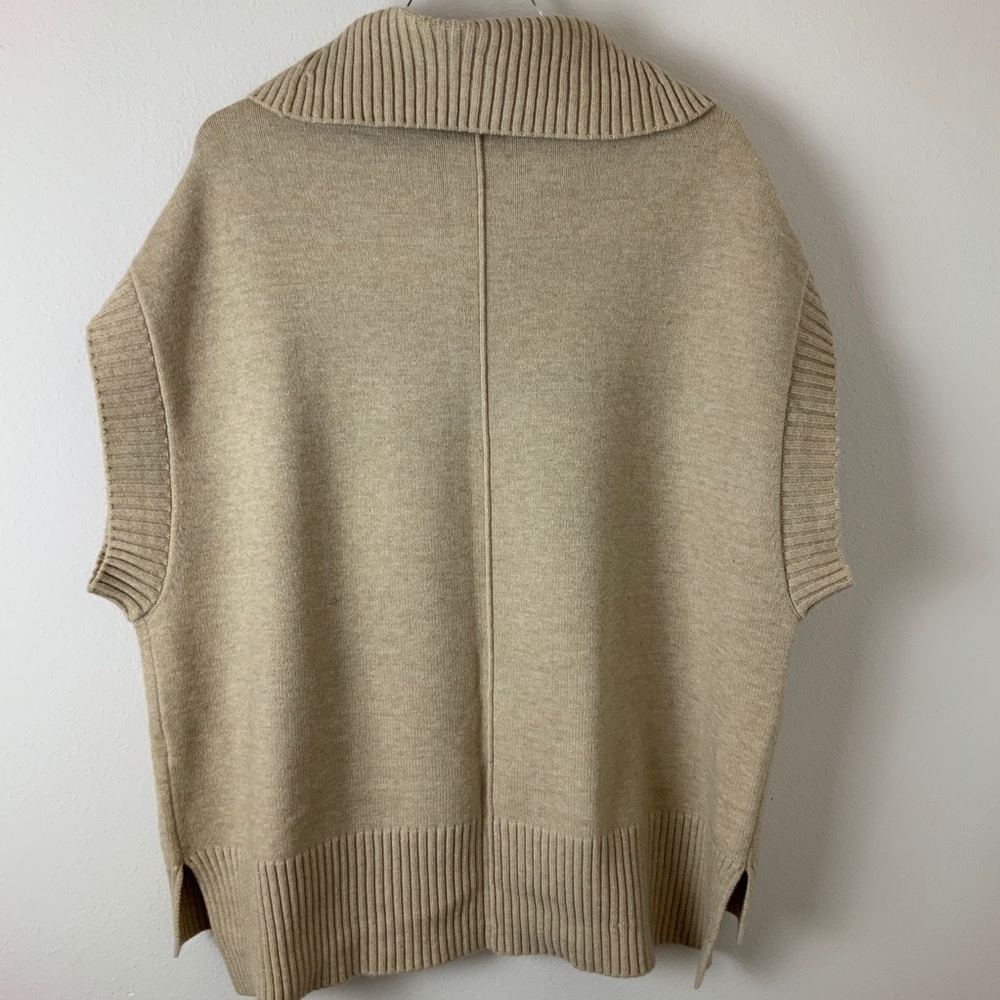 Moth Oversized Cowl Sweater Vest - image 2